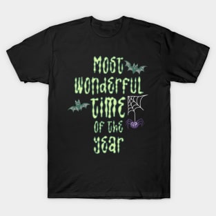 Most Wonderful Time of the Year Halloween goth cute T-Shirt